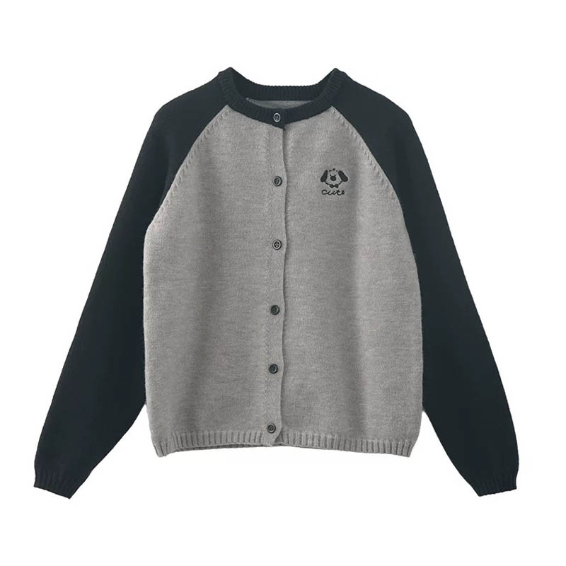 Is the embroidery stitching on a cartoon-embroidered cardigan sweater delicate and durable?